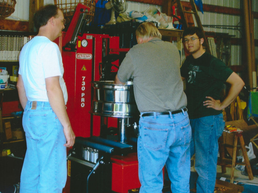 Tire Reps Started in a Garage