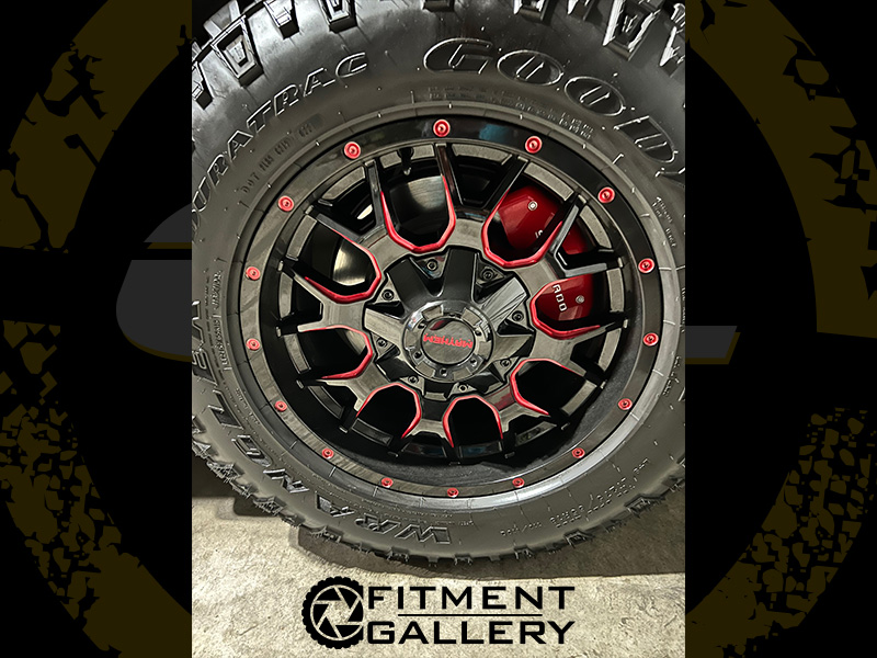 2021 Chevrolet Silverado 1500 - 18x9 Mayhem Wheels 275/65R18 Goodyear Tires