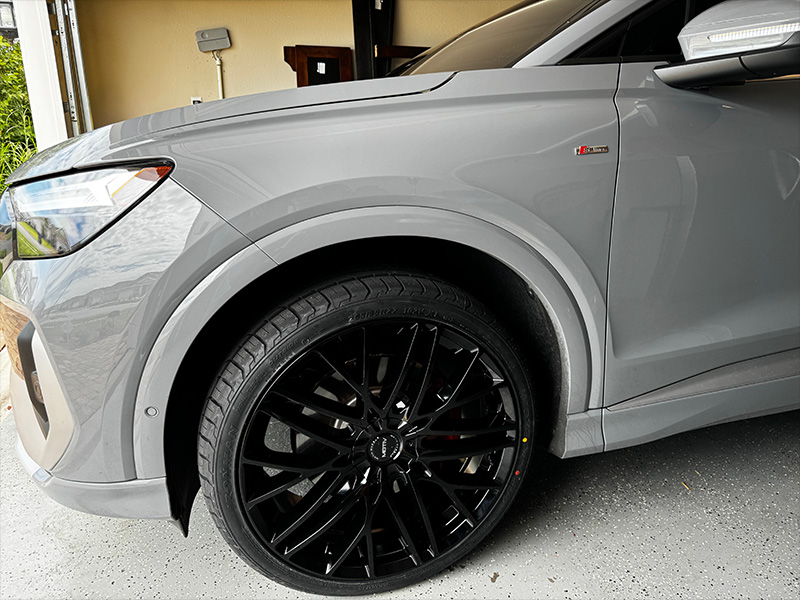 2023 Audi Q4 Etron Sportback Premium Plus Motiv Mb437 22x9 Ironman Imove Gen2 Suv 265 35r22 