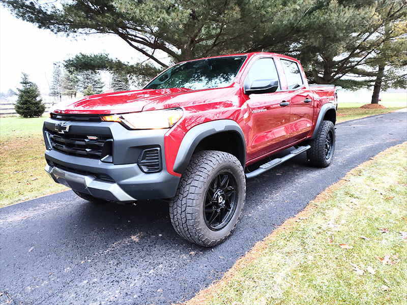 2023 Chevy Colorado Trail Boss Gear Offroad Ratio 761 20x9 Cooper Discoverer At3 Rough Country 2in Lift 