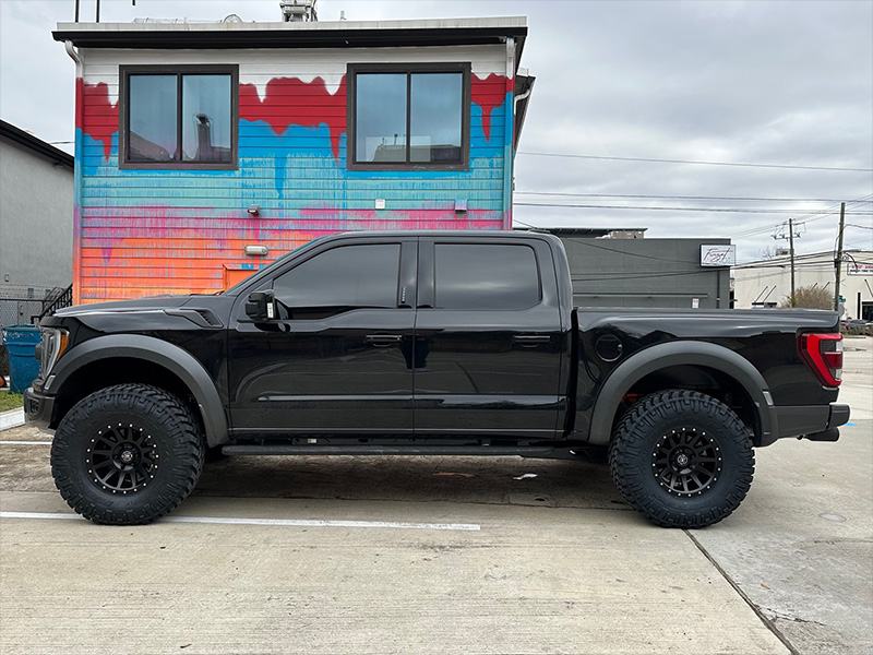 2023 Ford F150 Raptor Icon Compression 17x8 5 Nitto Trail Grappler 37x12 50r17 2 25in Rpg Leveling Kit 