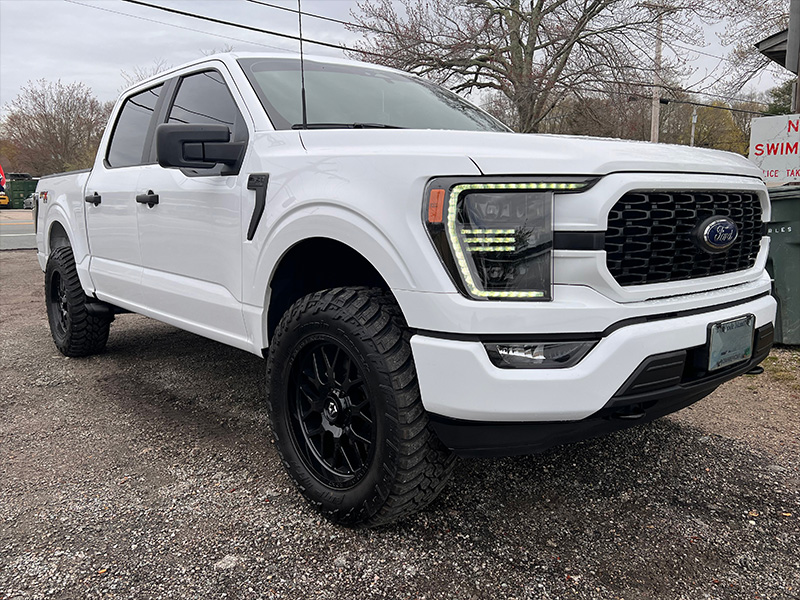 2023 Ford F150 Stx Gear Offroad Raid 763 20x9 Amp Terrain Attack Mt 35x11 50r20 2in Readylift 