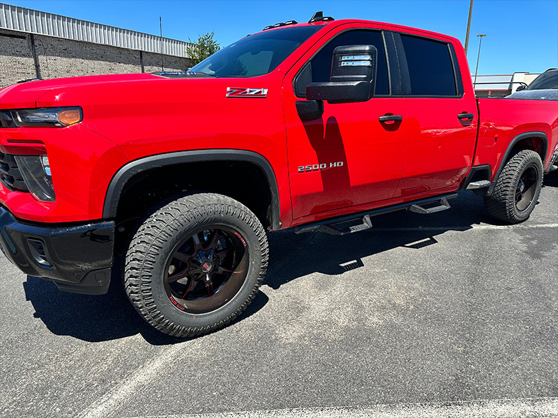 2024 Chevrolet Silverado 2500hd Moto Metal Mo970 Atturo Trail Blade Xt 35x12 50r20 