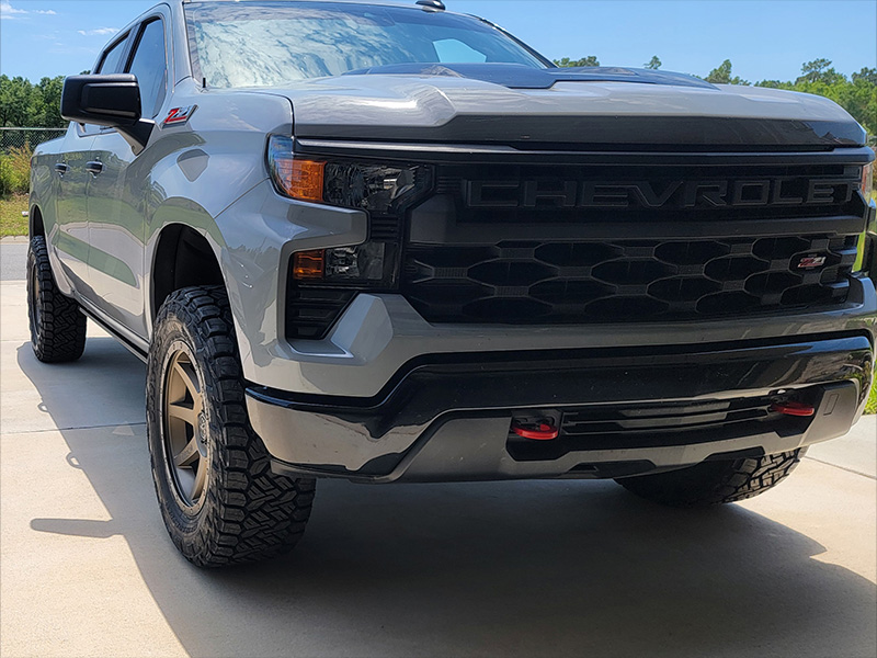 2024 Chevrolet Silverado Trailboss Icon Rebound 20x9 Nitto Recon Grappler 35x12 50r20 