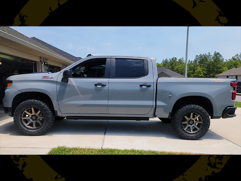 2024 Chevrolet Silverado Trailboss Icon Rebound 20x9 Nitto Recon Grappler 35x12 50r20 