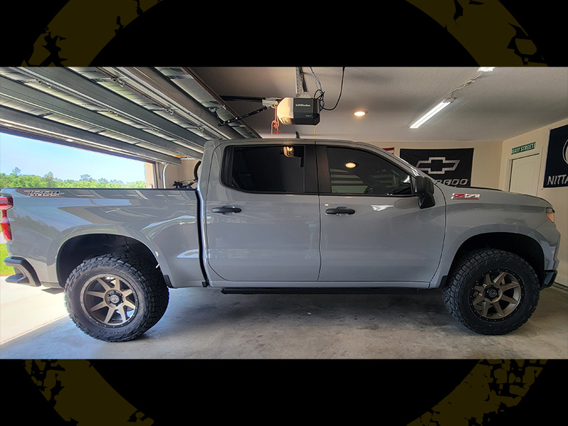 2024 Chevrolet Silverado Trailboss Icon Rebound 20x9 Nitto Recon Grappler 35x12 50r20 