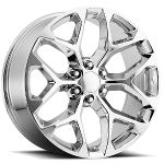 OE Performance 176 Chrome 24x10 +24